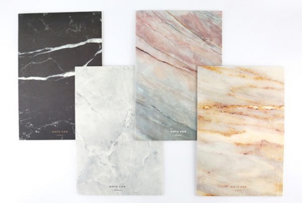 Marble Pattern Cover Notebook
